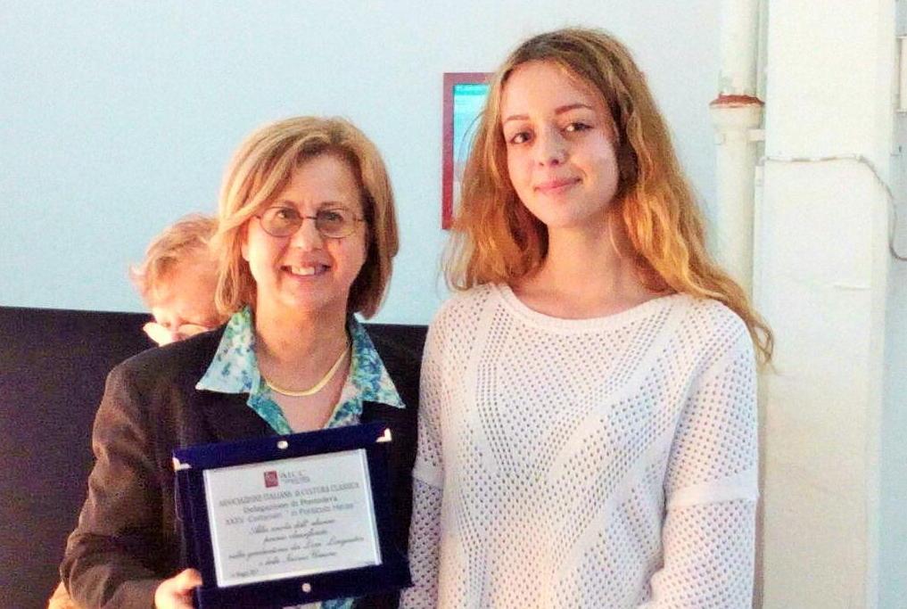 Latinisti, Chiara Gronchi è la più brava