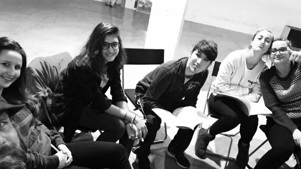Gli studenti del liceo artistico e linguistico “Alberti” a Napoli