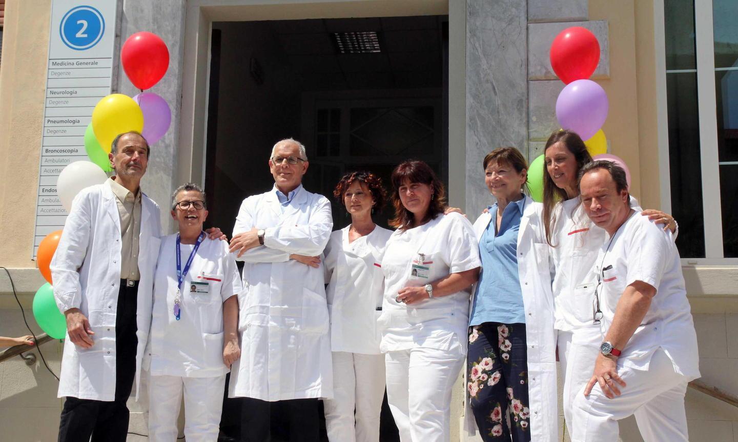 Lo staff delle quattro unità operative