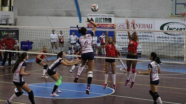 Volley, gara1 amara per l’Ambra Cavallini