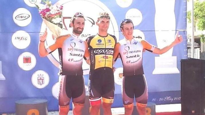 Gragnano, Kamberaj trionfa in volata sua una tappa del giro di Albania