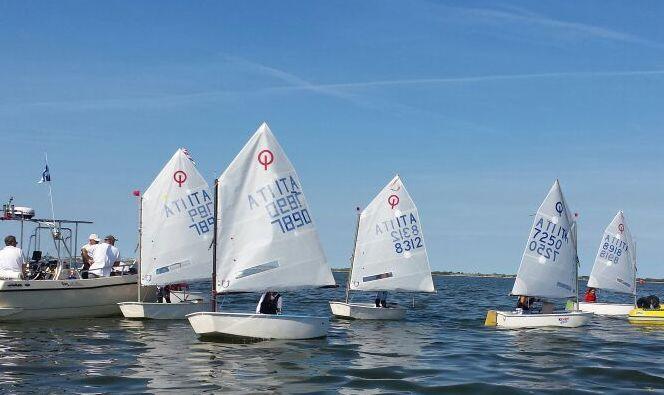 I ragazzi protagonisti della regata a Goro