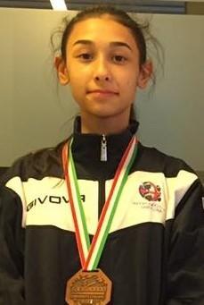 Taekwondo, Francesca Budroni sul podio della Coppa Italia