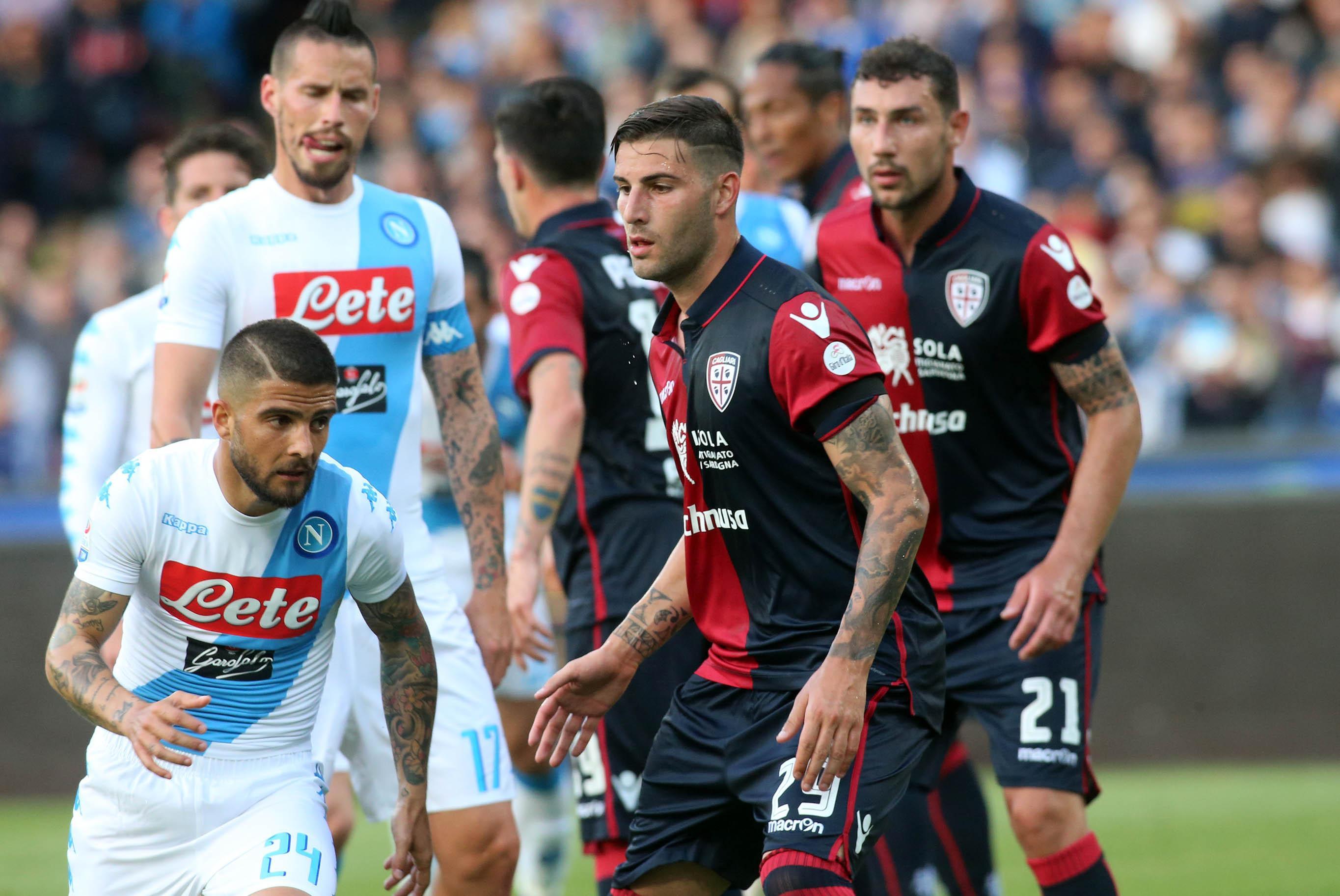 Il difensore del Cagliari Nicola Murru