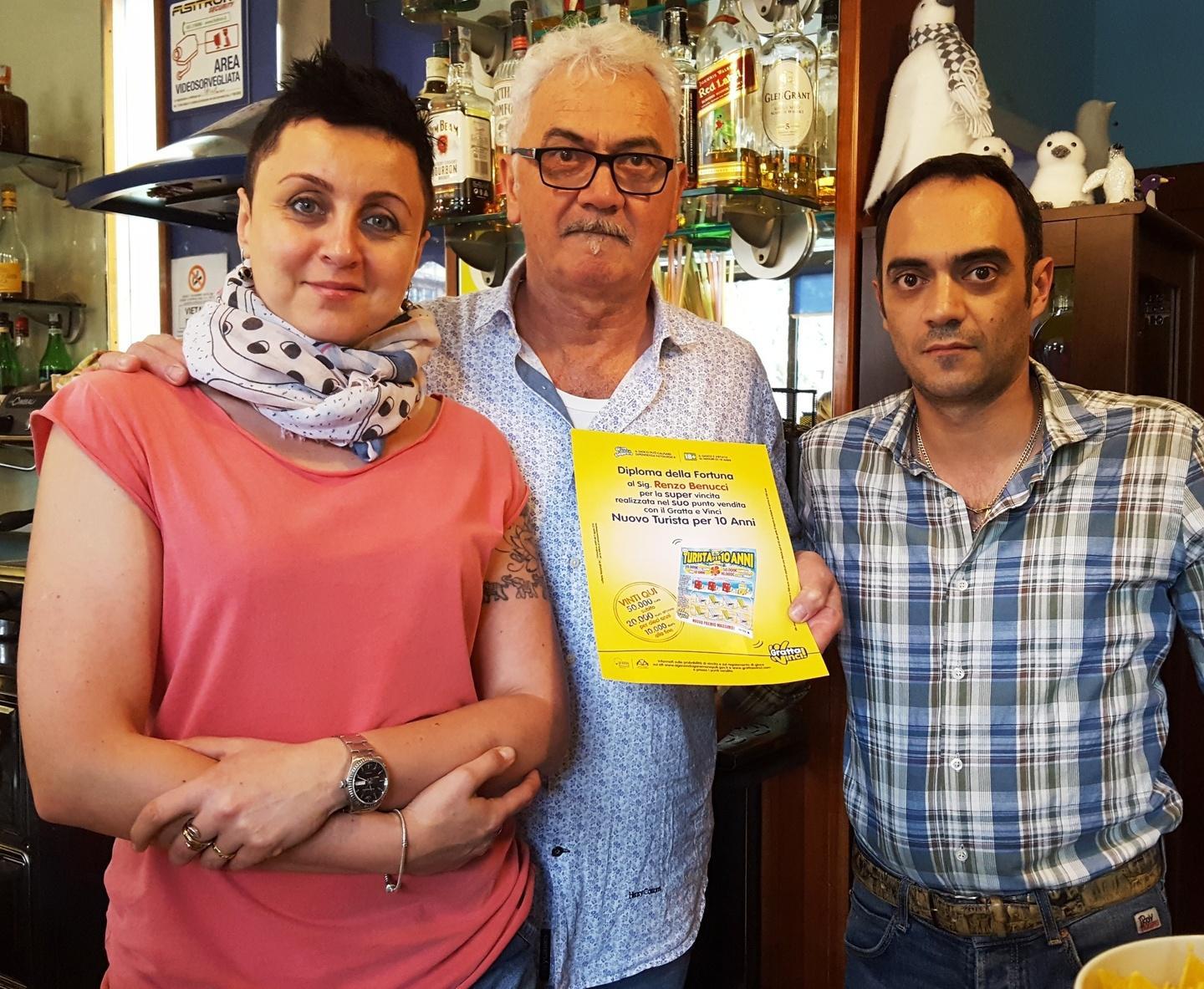 Vince 260mila euro con “Turista per dieci anni”