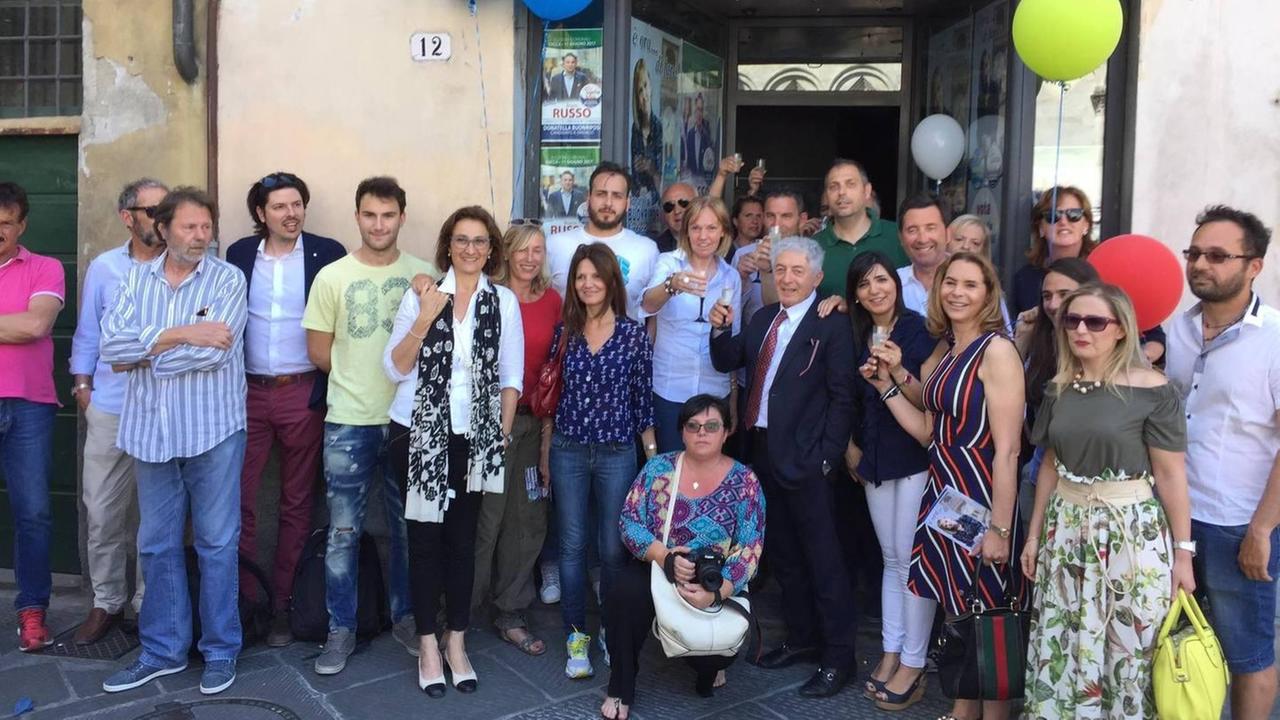 Buonriposi inaugura la sede elettorale