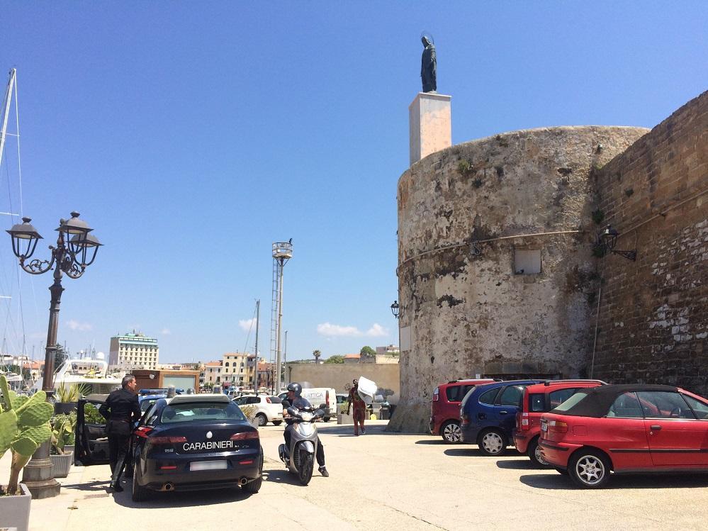 La Torre da cui è caduto l'uomo (foto Gabrielli)