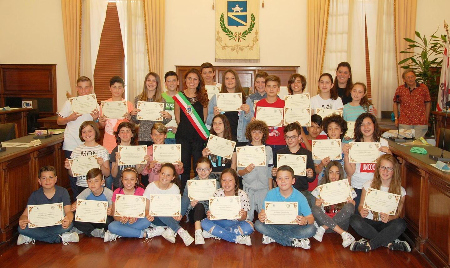 Ultima riunione del baby consiglio comunale