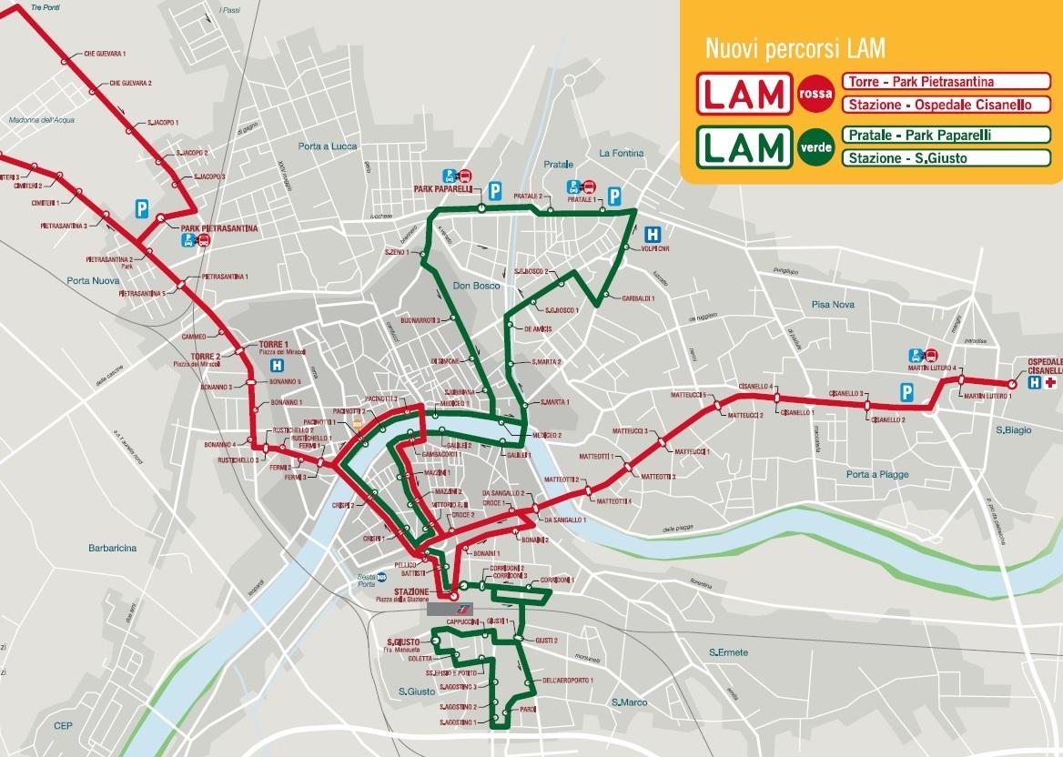 La Verde proseguirà fino a San Giusto, frequenza 10 minuti 