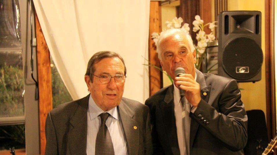 Targa a Savelli e Sammarco iscritti all’albo da mezzo secolo