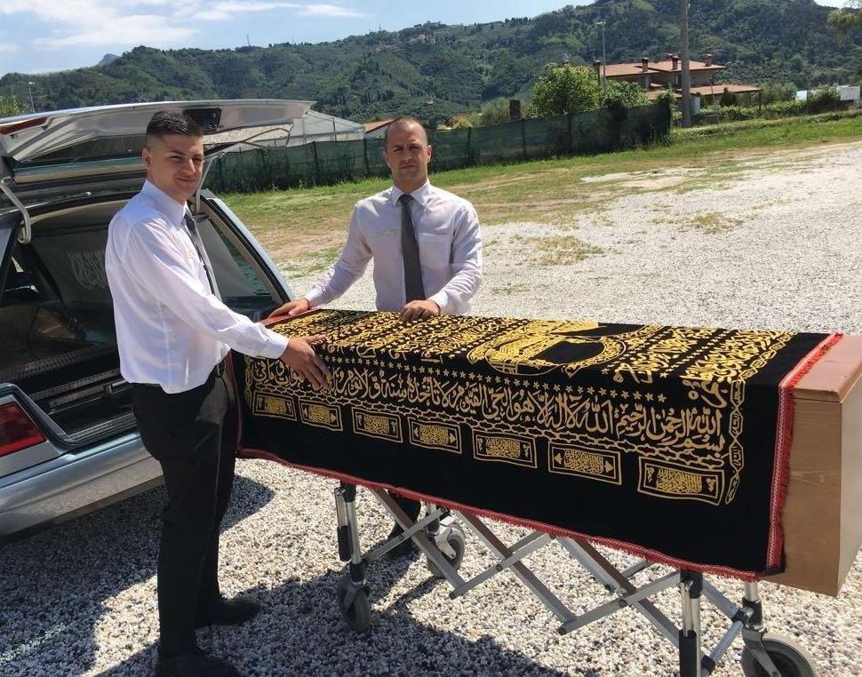 Ieri il funerale di Olaide Adeniyi