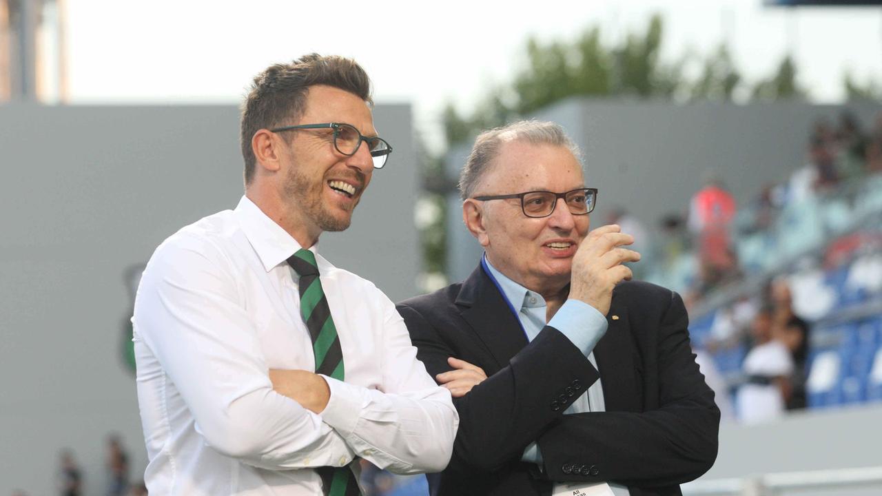 Sassuolo, Squinzi: "Di Francesco se ne va a Roma? Non me l'aspettavo