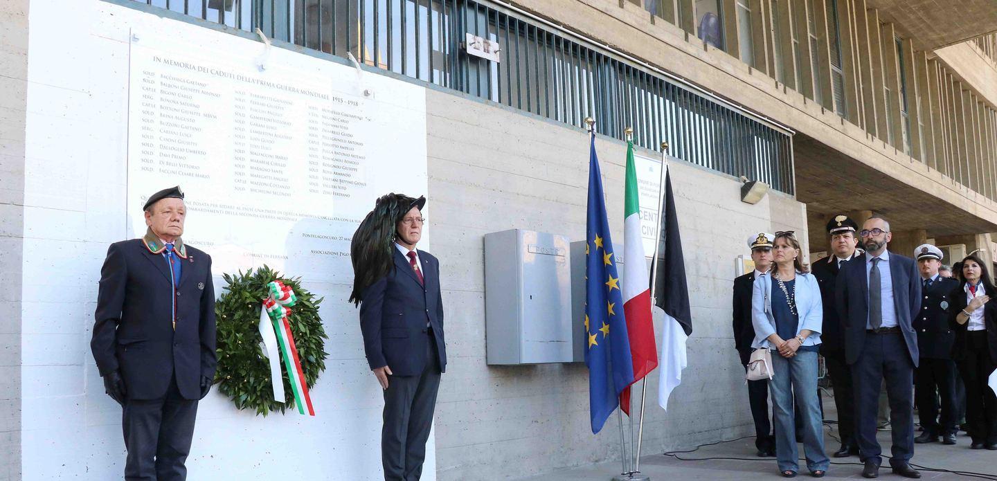 Una nuova lapide in memoria dei caduti della Grande Guerra - La Nuova ...