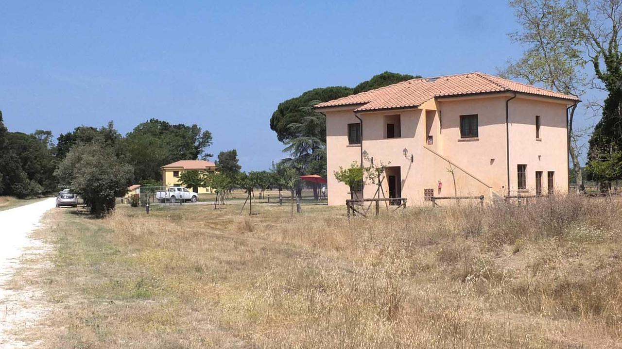 La struttura alla Piaggerta nel parco di San Rossore