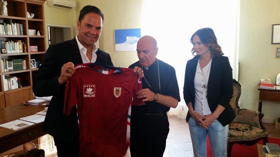 Mike Piazza in Vescovado: sul tavolo il dossier Via Agosti