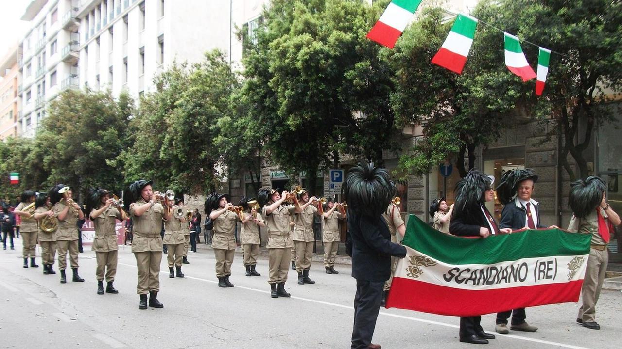 Bersaglieri reggiani a Pescara per il 65° raduno nazionale