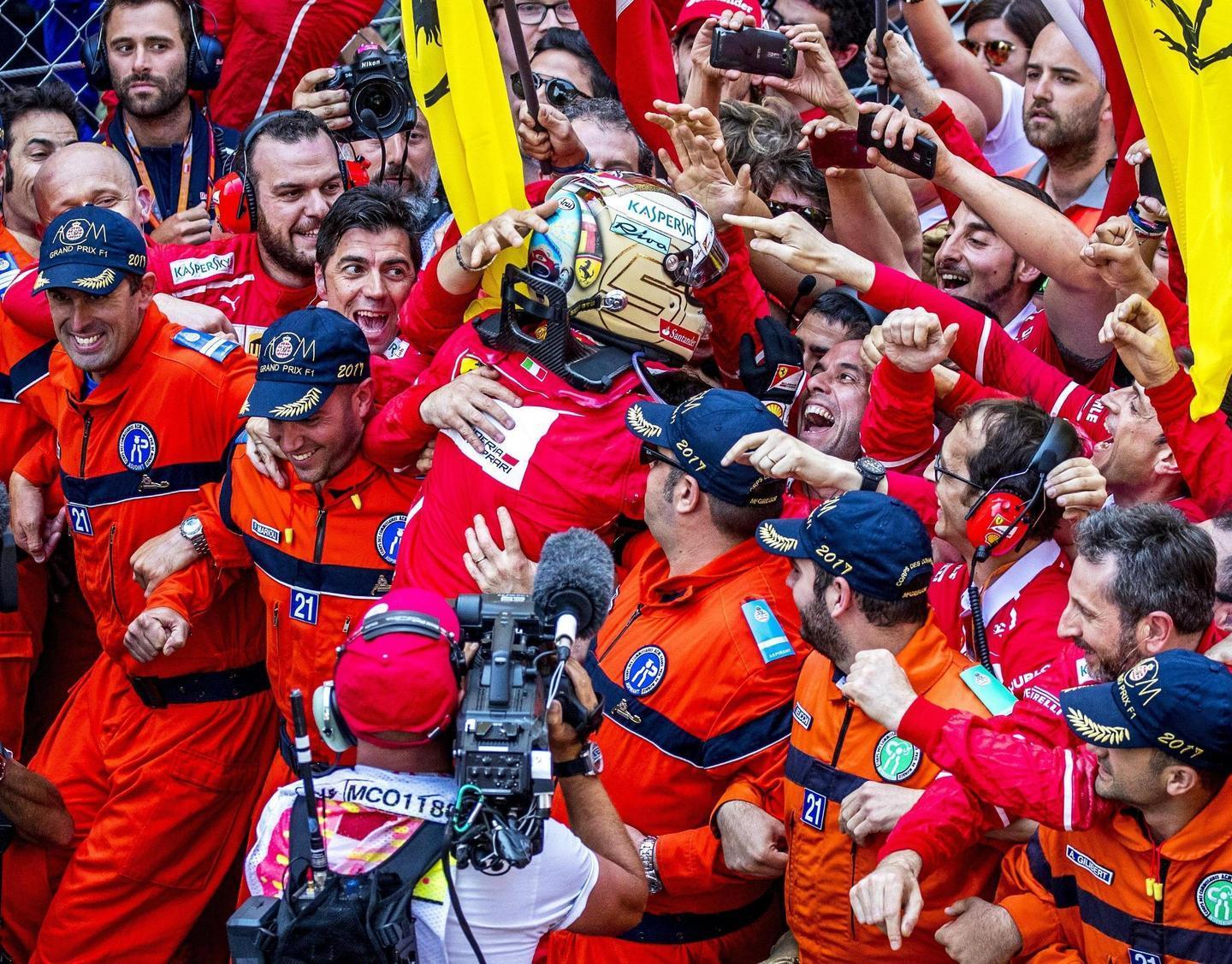 Vettel stellare, il Gp di Montecarlo è suo 