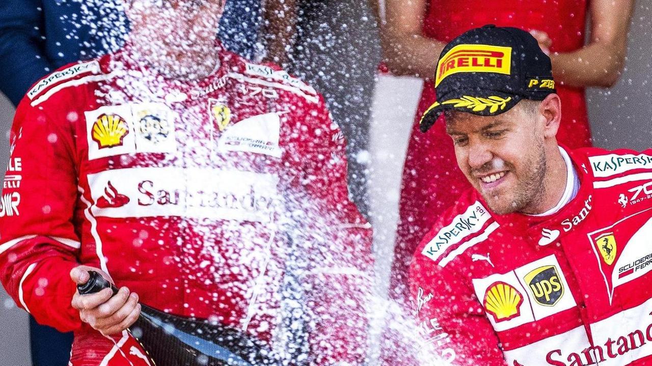 Vettel: «Un grandissimo weekend»