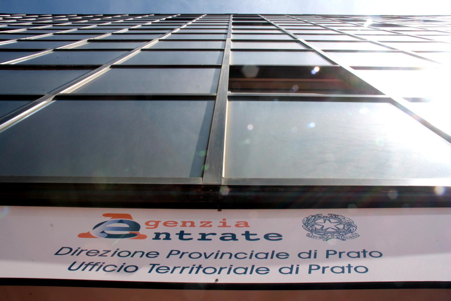 La sede dell'Agenzia delle entrate di Prato