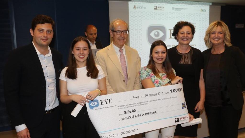 I vincitori del primo premio al progetto Eye