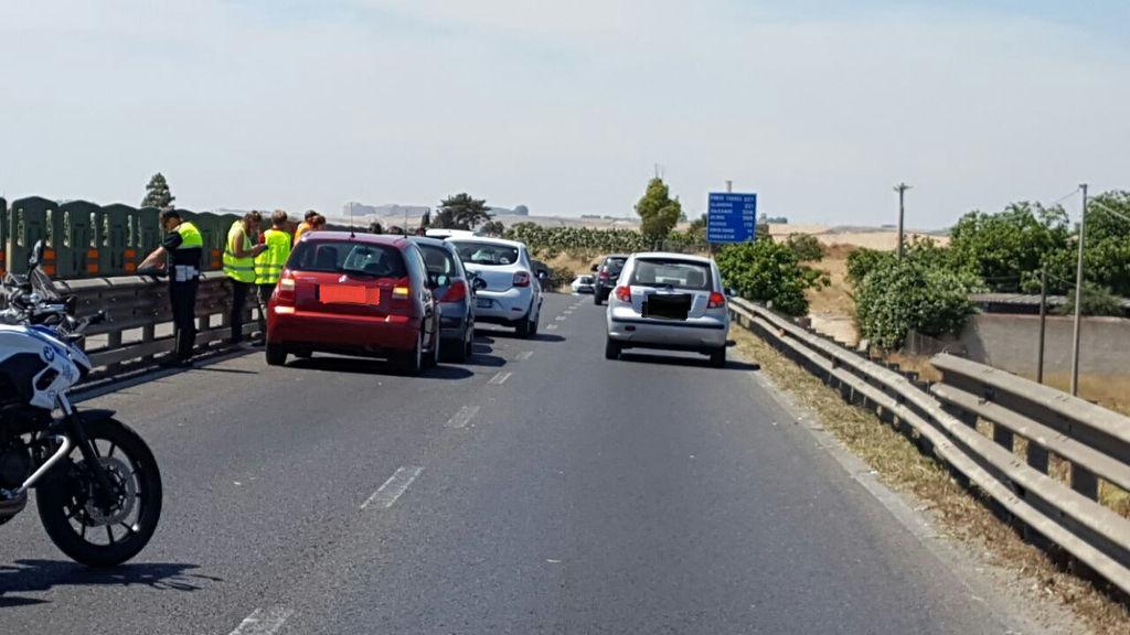 Maxi tamponamento a Cagliari
