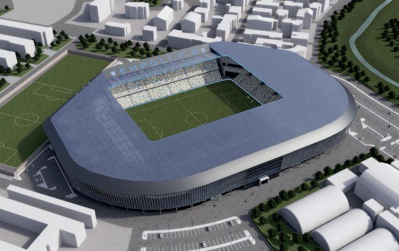 Empoli, la retrocessione non ferma il progetto-stadio