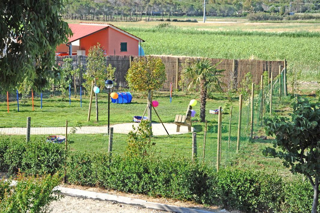 Il parco giochi per cani alla Rosa dei venti della Mazzanta