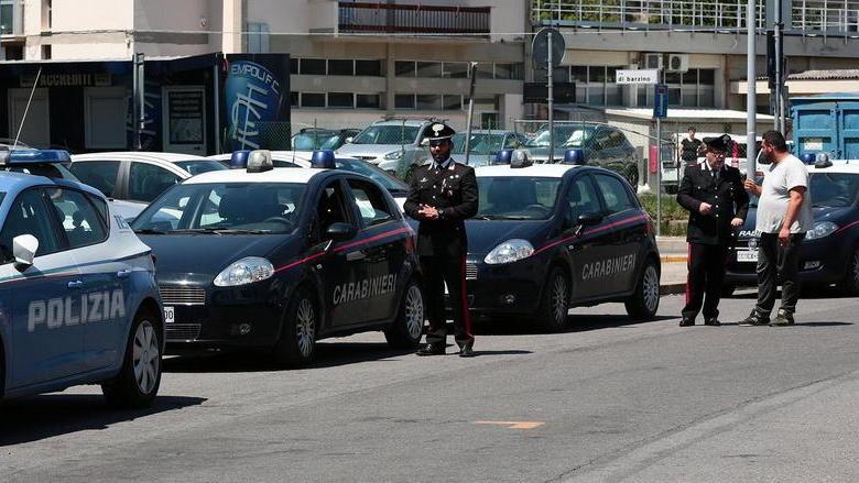 Zona blindata attorno al Castellani