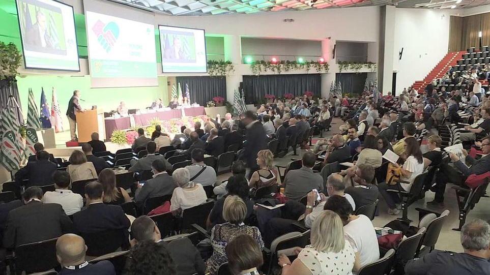 la segretaria generale furlan al congresso fimca