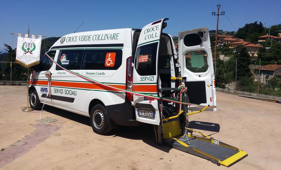 Un nuovo furgone alla Croce Verde