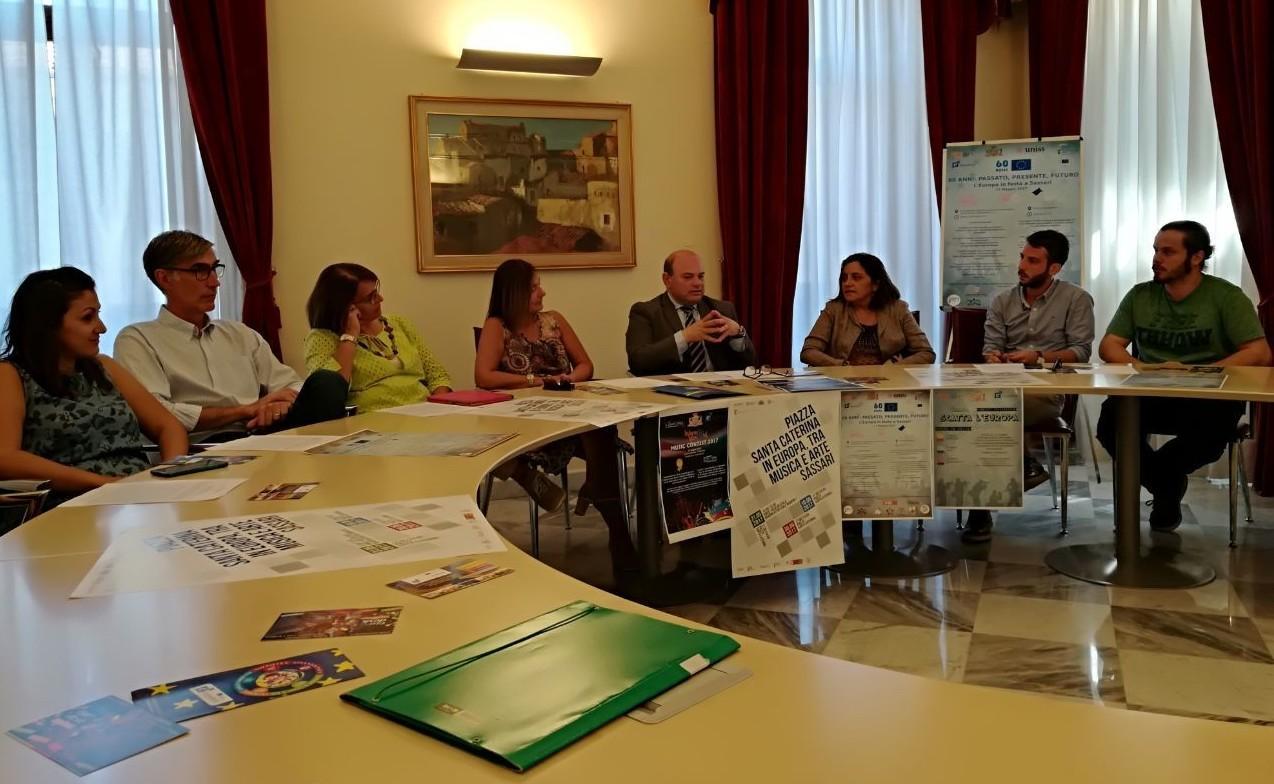 I giovani celebrano l’Europa in piazza 