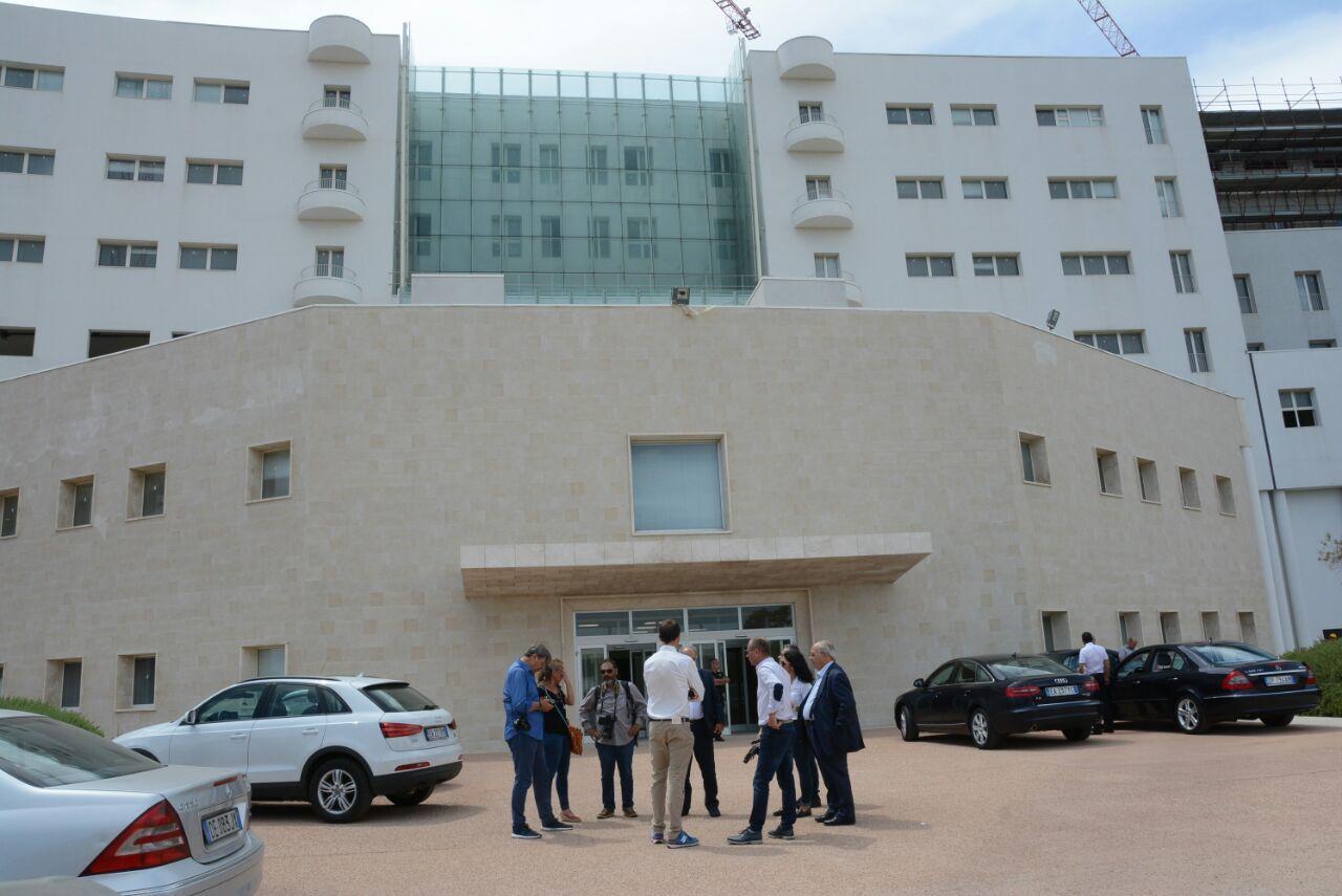 L'ingresso del Mater Olbia