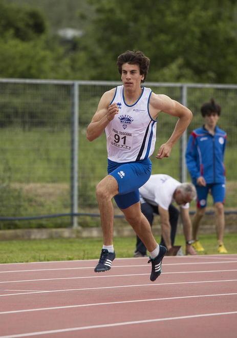 Taviani vola in finale nei 100 metri agli internazionali  