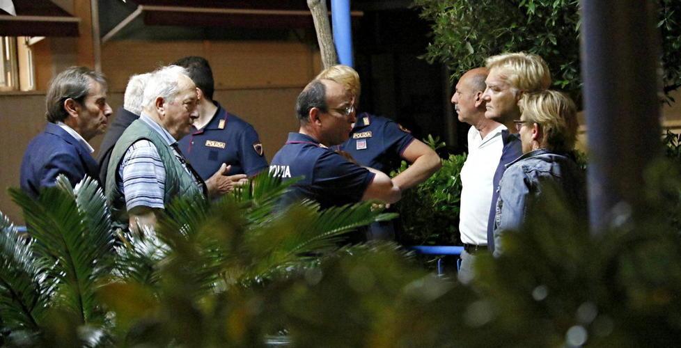 Ferito a una gamba da un colpo di fucile al circolo “Carli” 