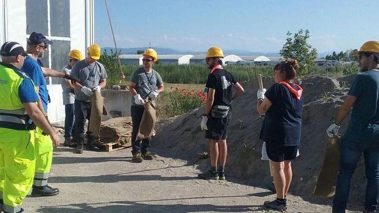 A lezione di protezione civile