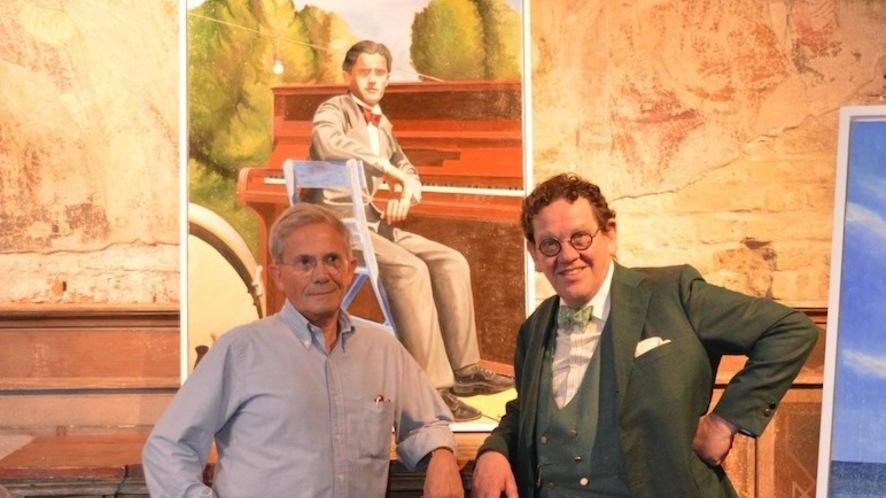 Mostra di Francesco Gentilini alla Biblioteca di Philippe Daverio