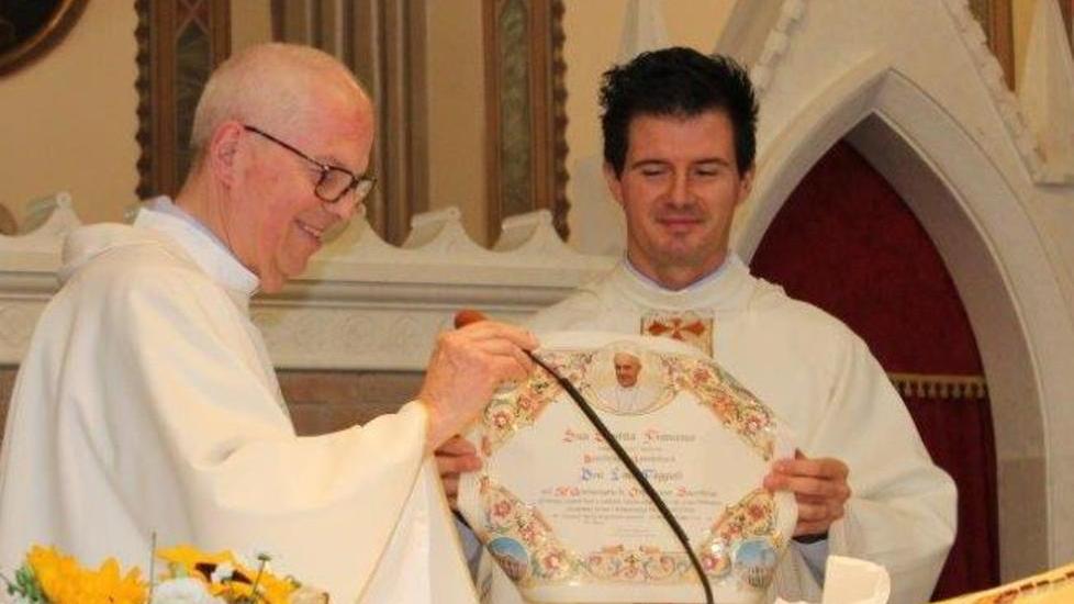 Gli auguri di Papa Francesco per il 50º di don Lino Faggioli