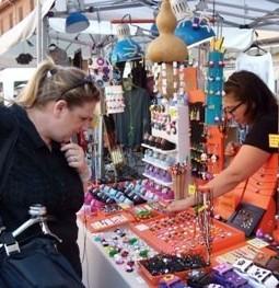 Stand di artigianato artistico 