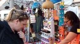 Stand di artigianato artistico