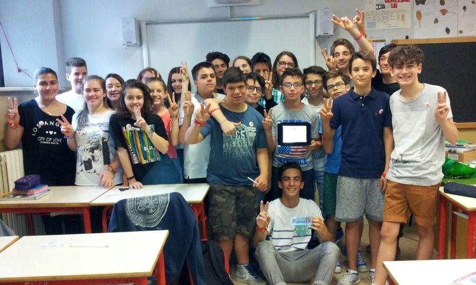 La 3ª E della Boiardo premiata a Roma