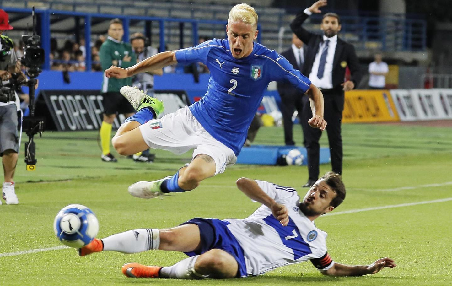 Esperimento riuscito: l’Italia travolge il povero San Marino 