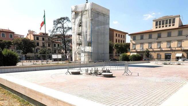 La fontana di piazza della Vittoria (foto Agenzia Carlo Sestini)