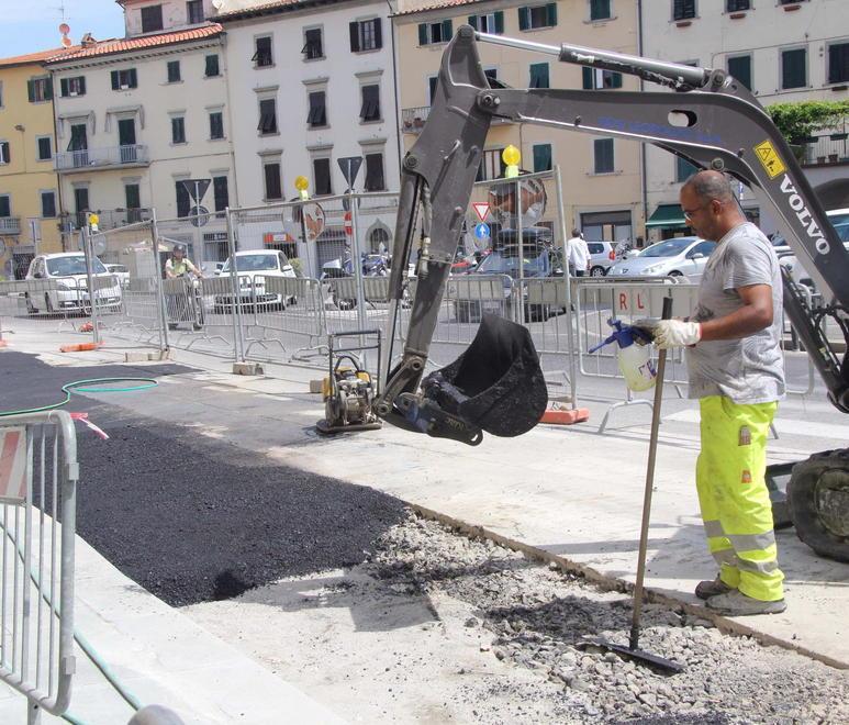 Piazza Mercatale, conclusa la prima fase della riqualificazione 