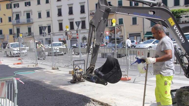 Piazza Mercatale, conclusa la prima fase della riqualificazione