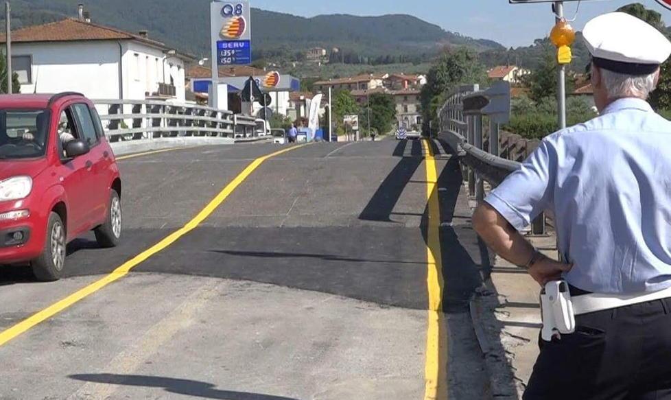 Aperto il ponte a Cascine di Buti