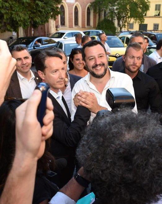 Salvini e Toti lanciano Santini: «L’uomo giusto contro i corrotti del Pd» 