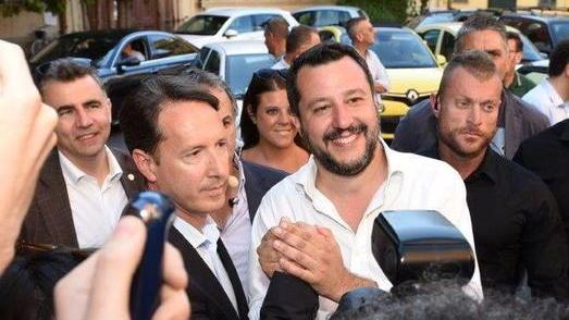 Salvini e Toti lanciano Santini: «L’uomo giusto contro i corrotti del Pd»