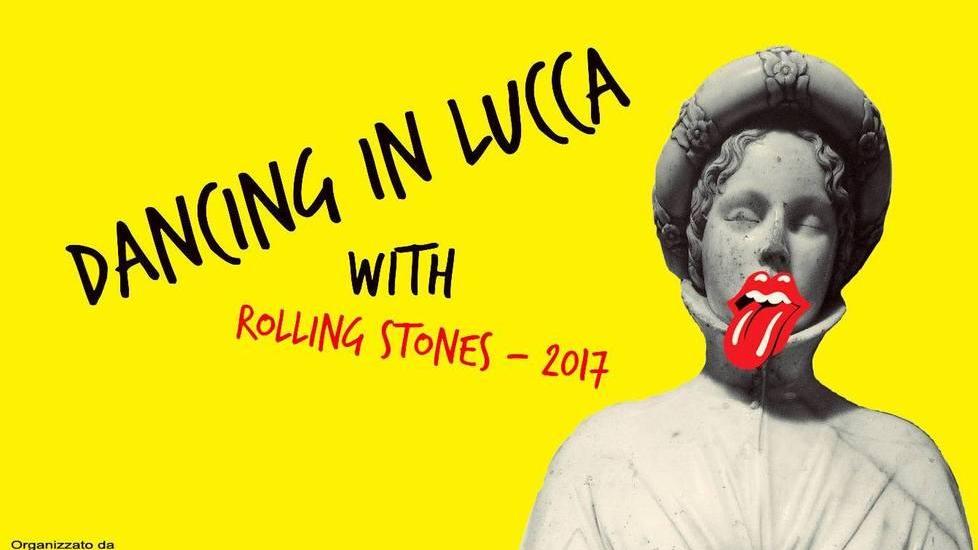 Un flashmob di saluto agli Stones