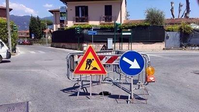 Voragine tra via Tremaiola e via Tonfarno