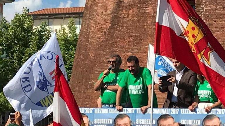 Salvini al Forte con Bramanti
